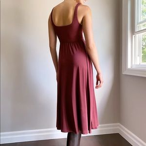 Aritzia market slit dress.  Size large